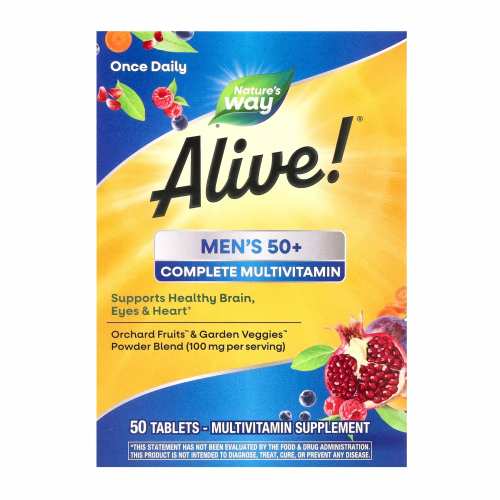 Men's 50+ Complete Multivitamin - 50 tabs (До 09.26) Men's 50+ Complete Multivitamin - 50 tabs (До 09.26)