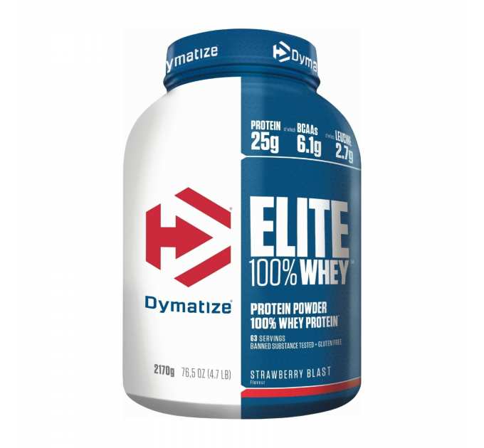Elite 100% Whey - 2170g Strarwberry Blast