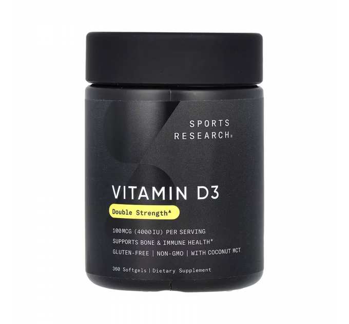 Vitamin D3 4000IU - 360 softgels