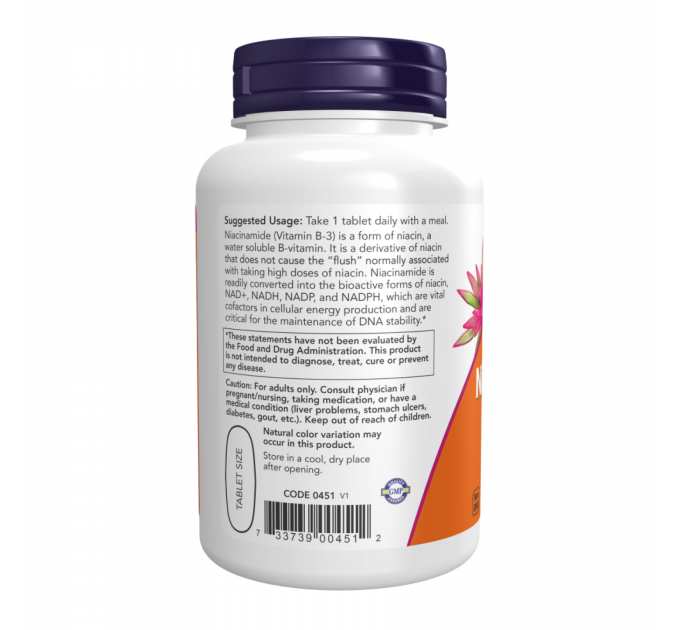 Niacinamide 1000 mg - 90 tabs
