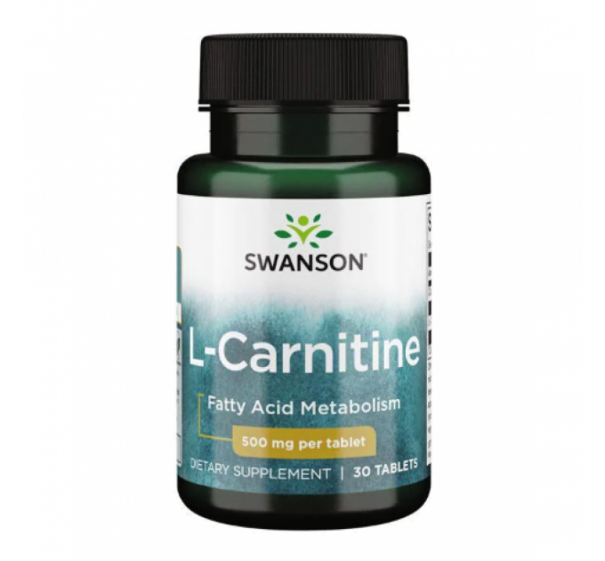 L-Carnitine 500mg - 30 Tabs