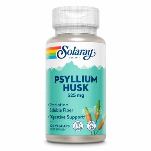 Psyllium Husk 525mg - 100 vcaps (Пошкоджена етикетка) Psyllium Husk 525mg - 100 vcaps (Пошкоджена етикетка)