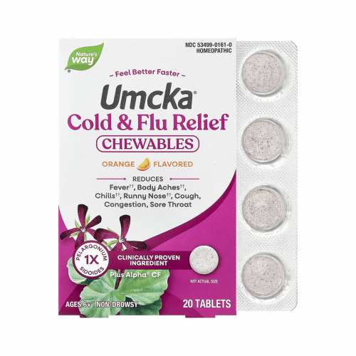 Cold + Flu Relief - 20 tabs Orange