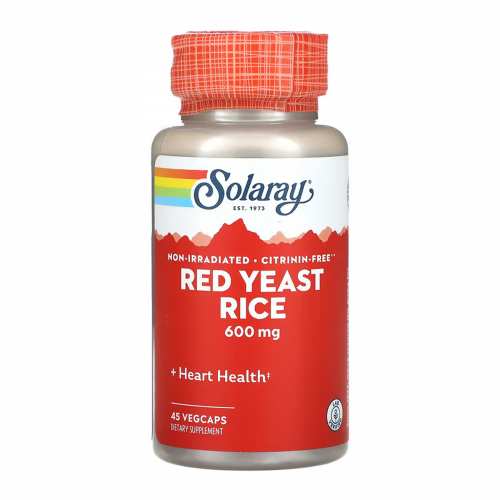 Red Yeast Rice 600mg - 45 vcaps Red Yeast Rice 600mg - 45 vcaps