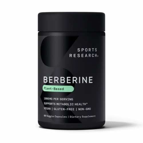 Berberine 500mg - 60 vcaps
