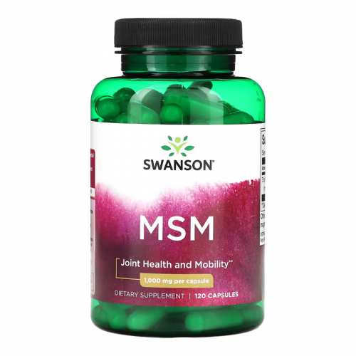 MSM 1000mg - 120 caps (Пошкоджена банка)