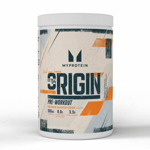 Origin Pre-Workout - 600g Orange & Mango Origin Pre-Workout - 600g Orange & Mango