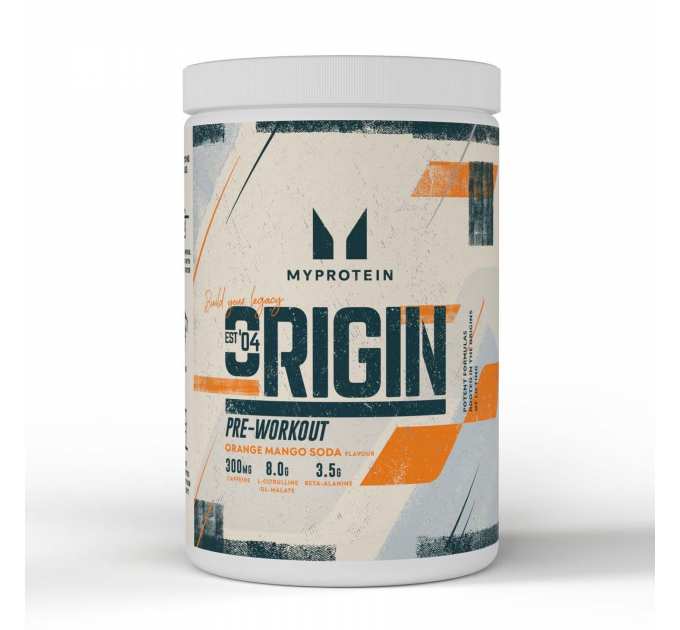 Origin Pre-Workout - 600g Orange & Mango