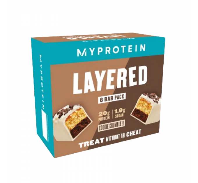 Layered Bar - 12x60g Cookie Crumble
