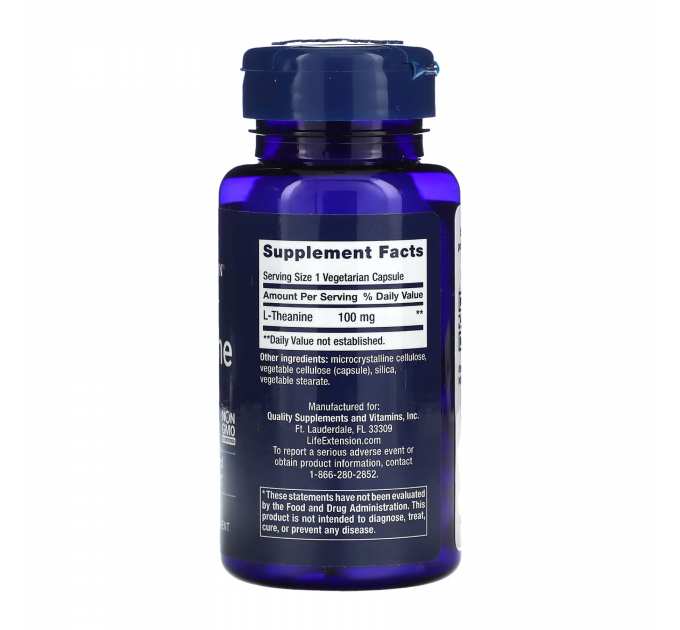 L-Theanine 100 mg - 60 vcaps