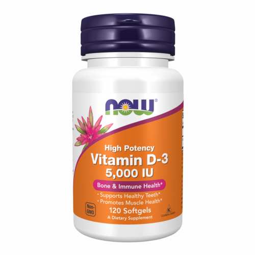 VIT D-3 5000 IU - 120 sgels (Пошкоджена пломба)