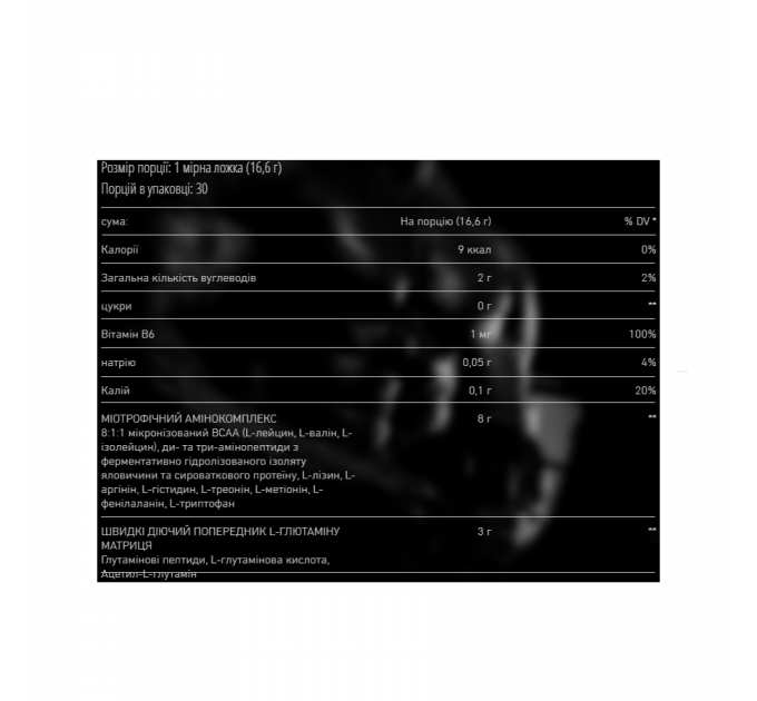 BCAA 20K - 520g Orange