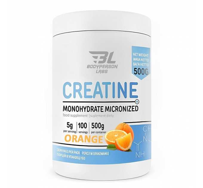 Creatine monohydrate - 500g Orange