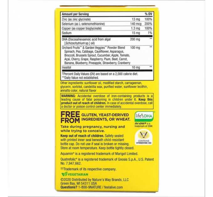 Prenatal Multi - 60 softgels