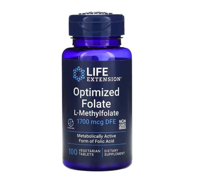 Optimized Folate 1700 mcg DFE - 100 tabs
