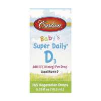 Super Daily D3 for Baby 400IU - 365 Veg drops 10.3 ml