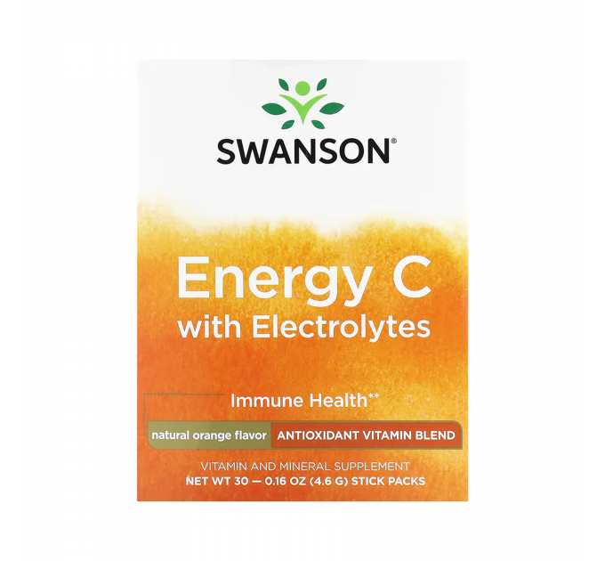 Energy C with Electrolytes - 30 packs Orange (Пошкоджена упаковка)