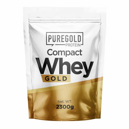 Compact Whey Gold - 2300g Raspberry White Chocolate (Пошкоджена упаковка)