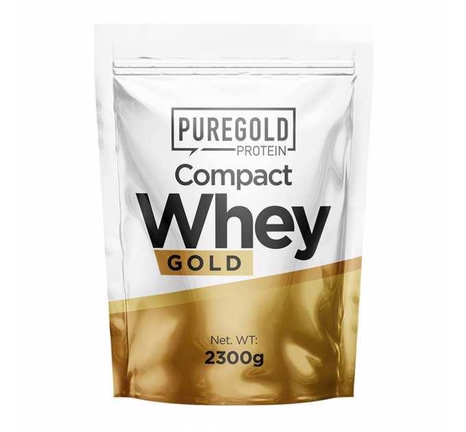 Compact Whey Gold - 2300g Raspberry White Chocolate (Пошкоджена упаковка)