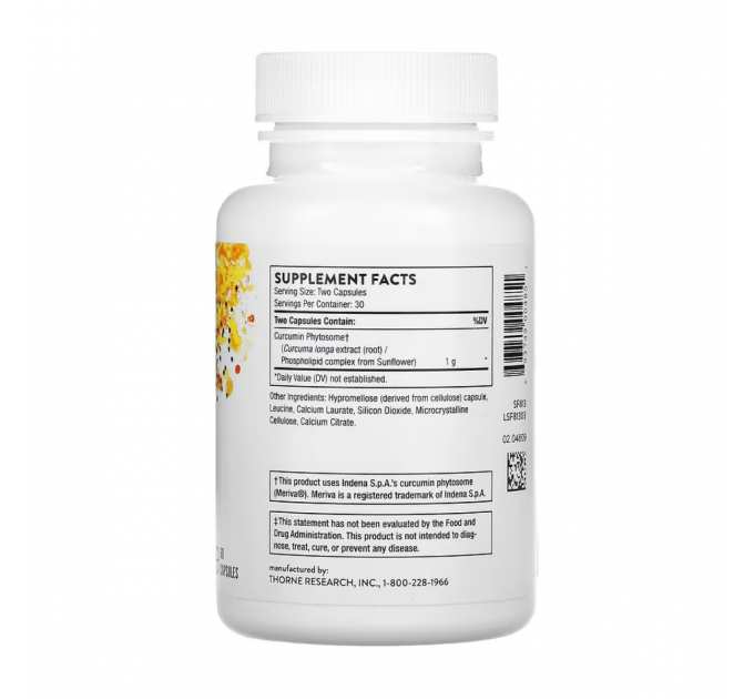 Curcumin Phytosome - 60 caps