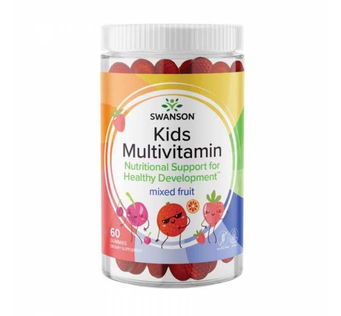 Kids Multivitamin - 60 gummies Mixed fruit