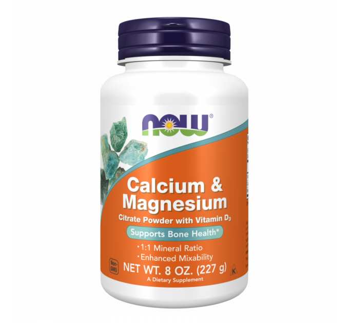 Calcium Magnesium Citrate Powder - 227g