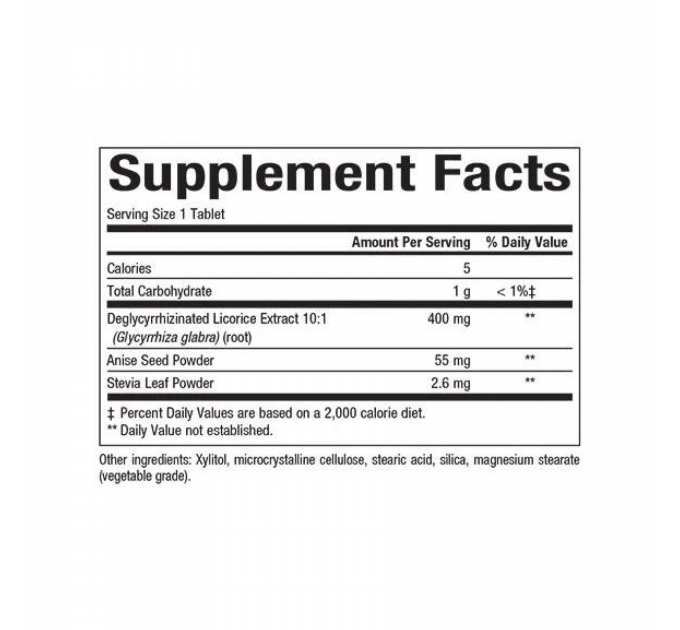 DGL 400mg - 90 tabs