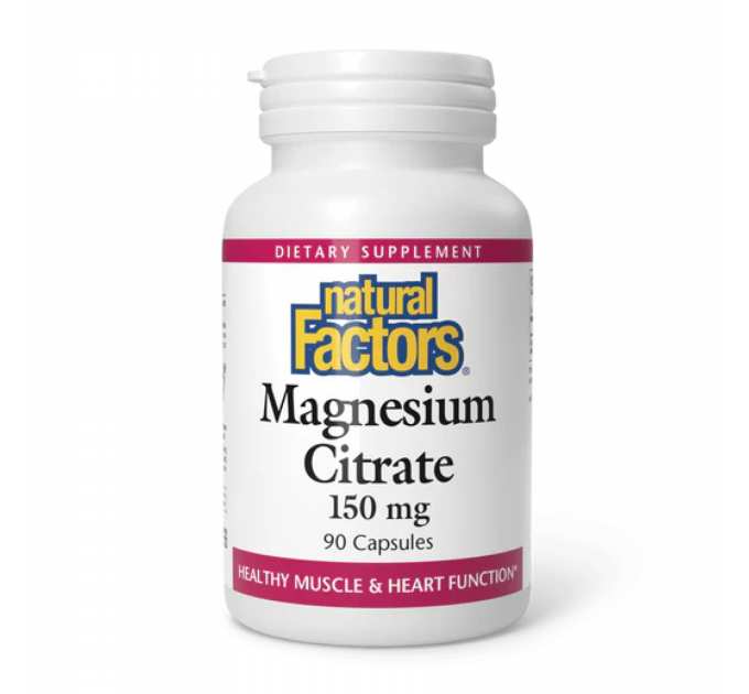 Magnesium Citrate 150mg - 90 caps