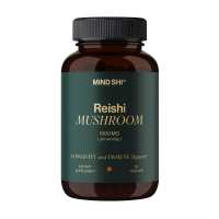 Reishi Mushroom 1000 mg - 60 vegcaps (Пошкоджена кришка)