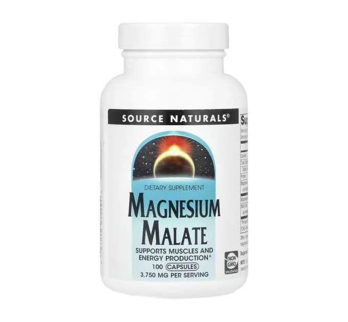 Magnesium Malate 625mg - 100 caps