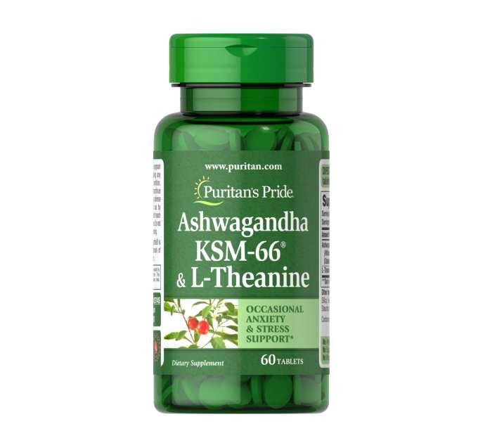 Ashwagandha KSM-66® & L-Theanine - 60 tabs