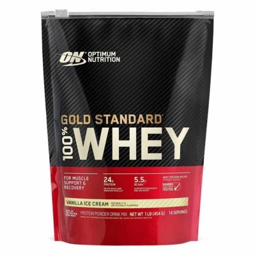 100% Whey Gold 450g - Strawberry