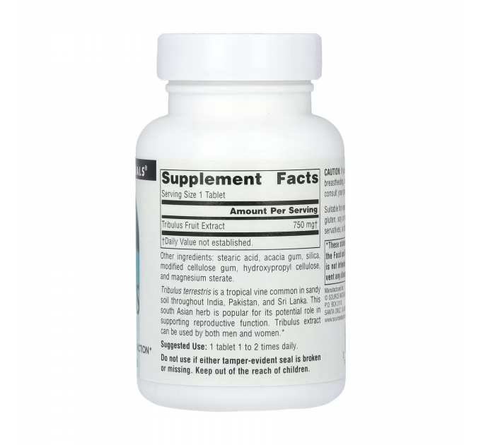 Tribulus Extract 750mg - 60 tabs