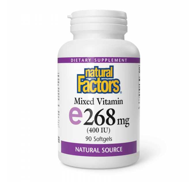 Mixed Vitamin E 268 mg (400 IU) - 90 softgels