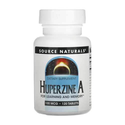 Huperzine A 100mcg - 120 tabs (Пошкоджена етикетка)