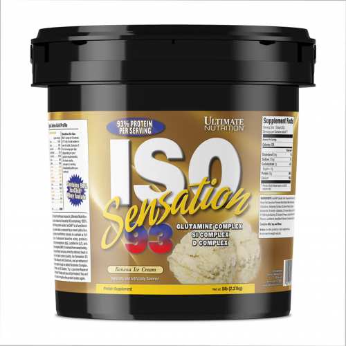 ISO Sensation 5lb - 2270g Banana Ice Cream