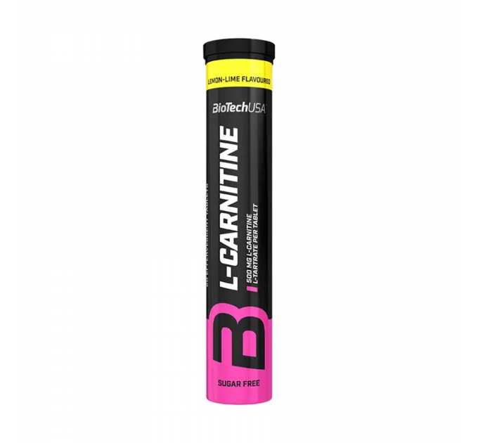 Effervescent L-Carnitine 500mg - 20 tabs Lemon-lime
