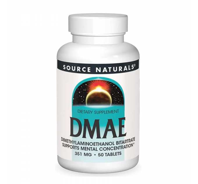 DMAE 351mg - 50 tabs