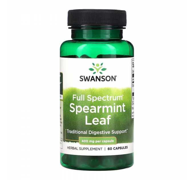 Full Spectrum Spearmint Leaf 400mg - 60 caps