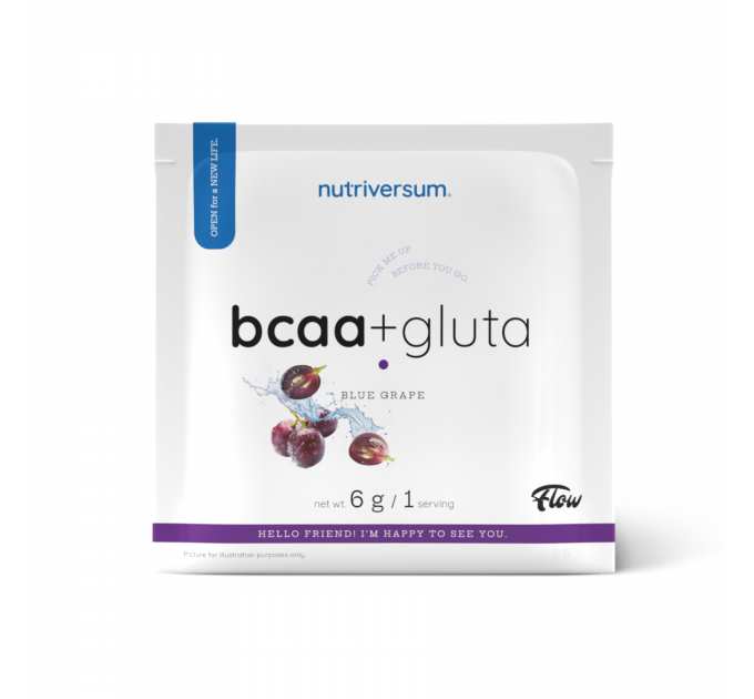 Sample BCAA+Gluta Sugar Free - 6g Blue Grape