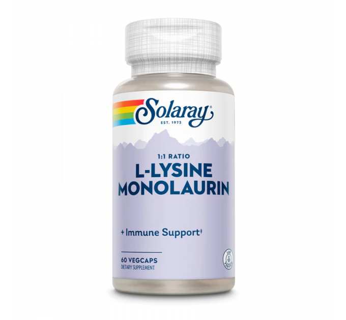 L-Lysine Monolaurin 1:1 - 60 vcaps