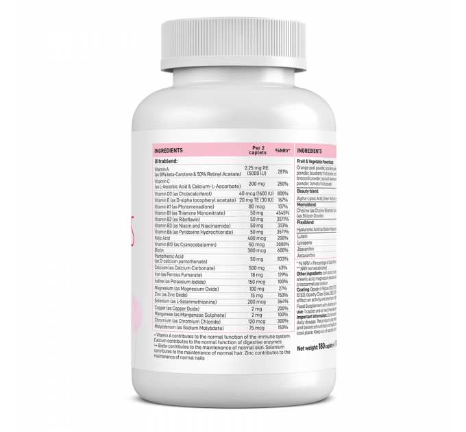 Ultra Women Multivitamin - 180 caps