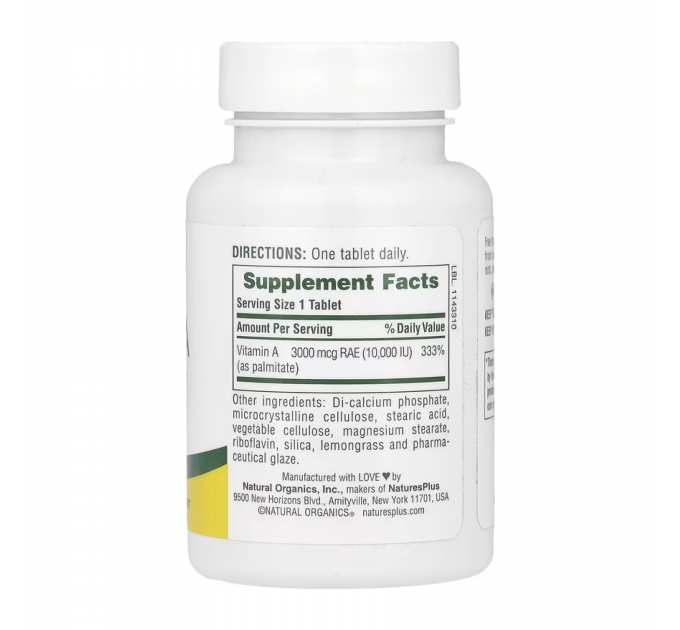 VIT A 10,000 IU Water-Dispersible - 90 tabs