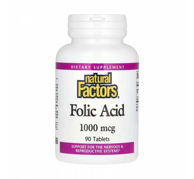 Folic Acid 1mg - 90 tabs