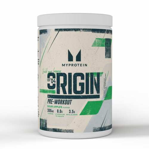 Origin Pre-Workout - 600g Sour Apple Origin Pre-Workout - 600g Sour Apple