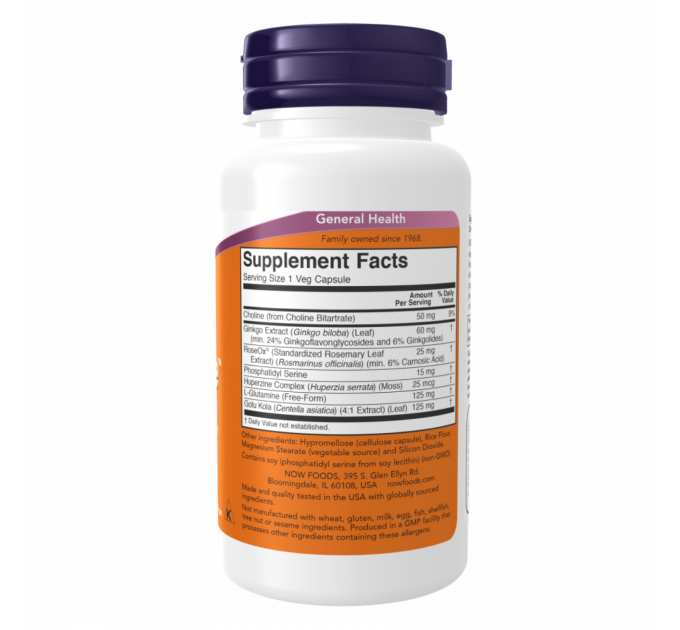 Brain Elevate Formula - 120 vcaps