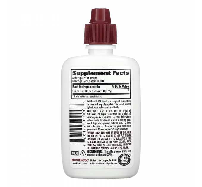 GSE Liquid Concentrate - 59 ml