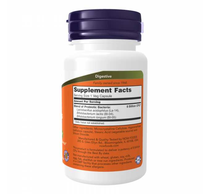 8 Billion Acidophilus & Bifidus - 60 vcaps