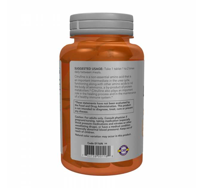 L-Citrulline 1200mg - 120 tabs