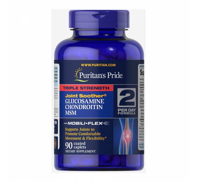 Glucosamine Chondroitin MSM Triple Strength - 90 caplets